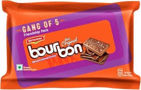 Bourbon Choclate 5X100G 5X100