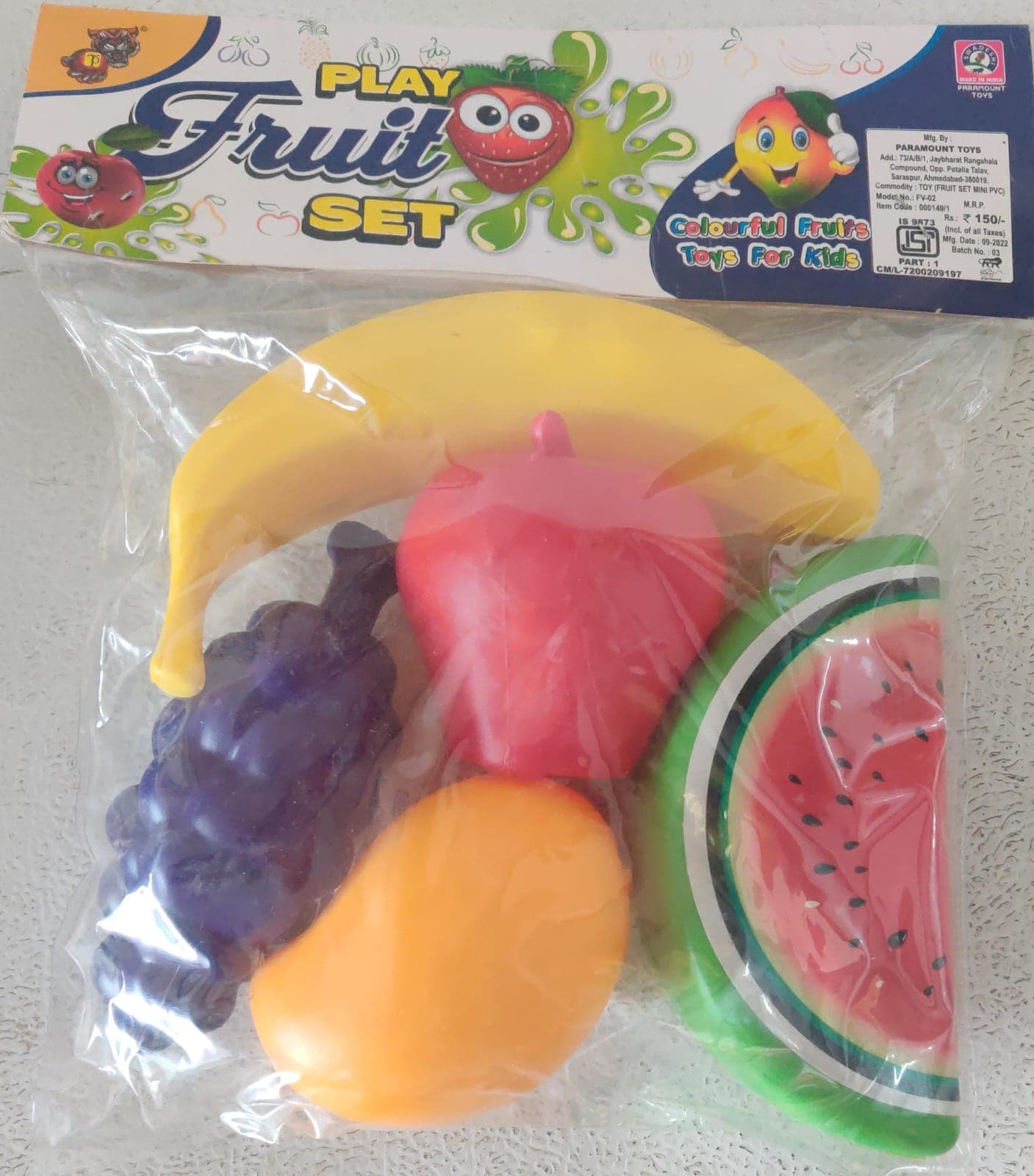 Play Fruit Set